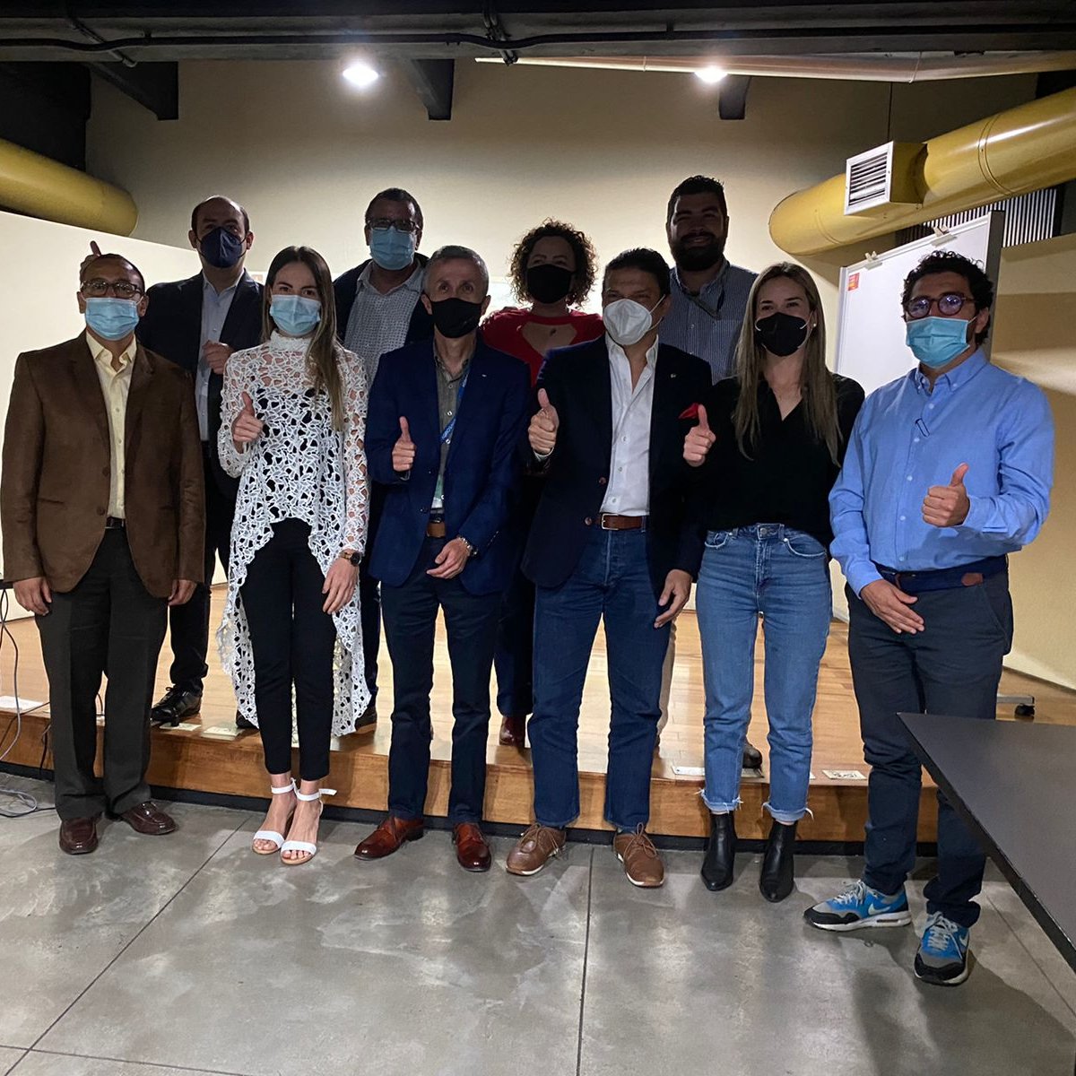 CIB_medellin's tweet photo. La #CIBMedellín promoviendo investigación sostenible como representante de los centros autónomos de investigación ante el CODECTI, reunidos con la #reddelaboratorios y @MincienciasCo  

#lacienciaalserviciodelavida 
#CODECTI
#Ciencia #Investigación #Innovación https://t.co/QH6Vf99Yf6