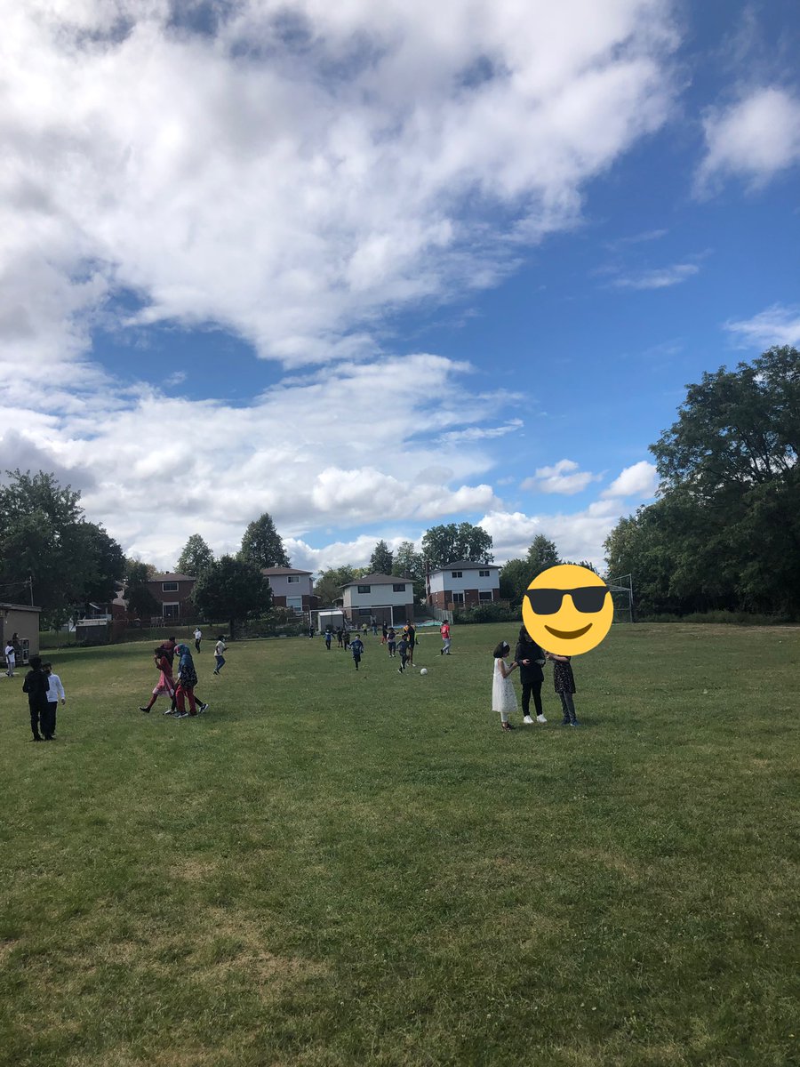 Great to see children playing together again!!