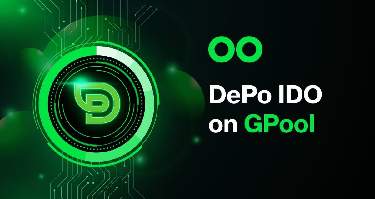 Latenight call, babies!

Check @DePo_io | #DEPO is a state-of-the-art multi-market aggregator and #DeFi trading terminal🔥

Whitelist for @DePo_io is now live on the @gpoolofficial platform as their first #IDO

Join here: gpool.app/pool/0xecadee5…
thedepo.io