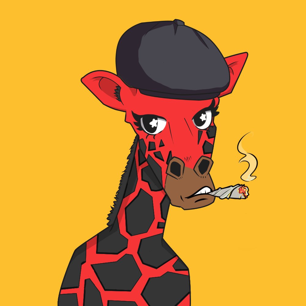 ManiNFTs's tweet photo. New personal NFT account so I guess I'll show off my first @NFTGiraffes 🦒 

Love this project and really think it has good potential 🚀 

#NFTs #NFTcollectibles #nftcollectors #giraffesatthebar https://t.co/dJZJpidBaC