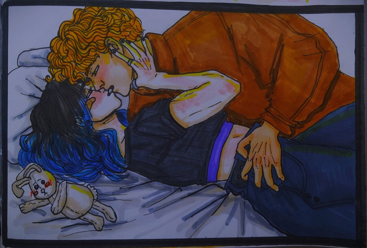 pancakebm's tweet photo. by the way, I also have drawings of this couple) https://t.co/hCUYpG7LgR