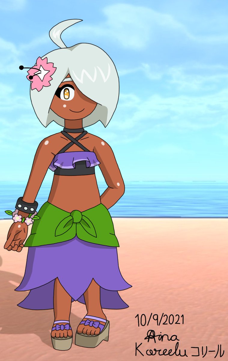 Koreelu's tweet photo. Summer Arlet 🏖️🔔

@FlutterSprite

#artwork #artists #artistsontwitter #ArtistOnTwitter #GraphicDesign #GraphicDesigner #GraphicDesigners #Arlet #GrappleForceRena #PetalCrash #beach
#gift #gifts #giftart #giftartwork #sarong #beachwear
#sarung #sandals #flower
#summer #summer2021 https://t.co/QNDIWfpyKY