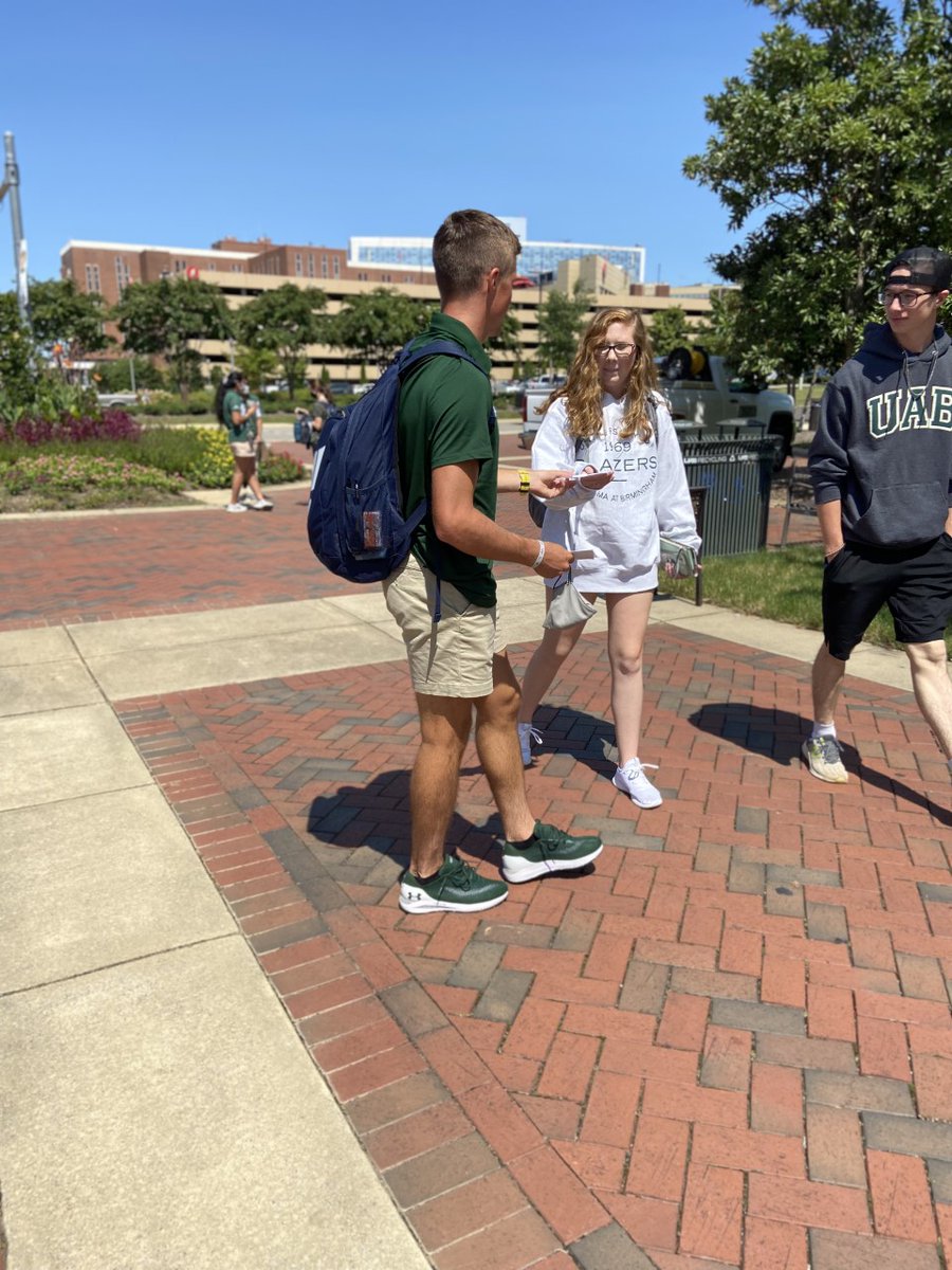 Saw you wearing 🟢 on campus today.

Hope we see you wearing 🟢 tomorrow night at BBVA Field 😎

#WinAsOne