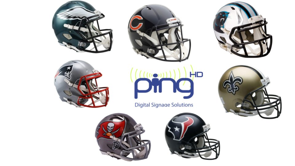#DYK that <a href="/PingHD/">Ping HD</a> loves the <a href="/NFL/">NFL</a>? Now that kick off is upon us we'd like to wish all our EngagePHD customers good luck this season. Our content team has been hard at work.
#digitalsignage #contentmarketing #NFLKickoff #NFL #NFLKickoff2021 #avtweeps