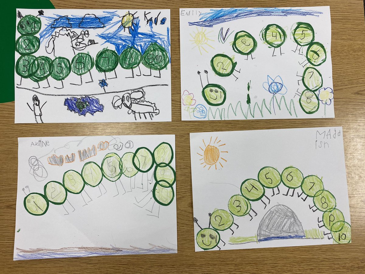 Writing numbers in kindergarten. <a href="/HumbleISD_HHE/">Hidden Hollow Elementary</a> #growingtogether