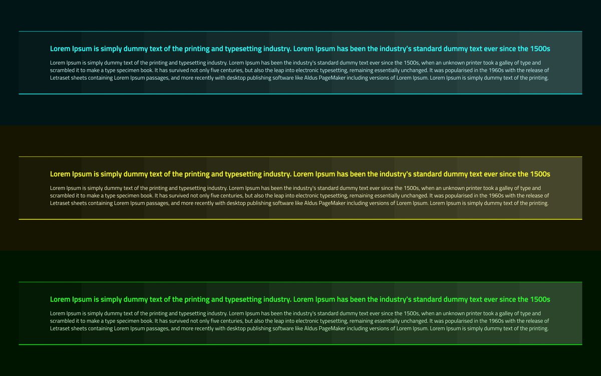 arwesjs's tweet photo. @Jack_DanielSG The website will have by default Cyan/Yellow color palette. But it will be configurable. See the "Settings" picture.

The framework will be customizable. An example of possible colors: https://t.co/7tuUJC1bSZ