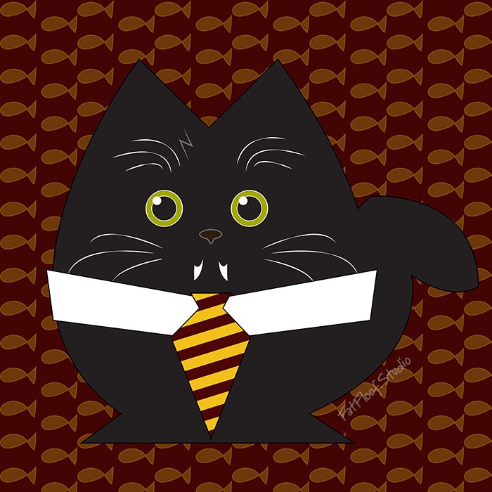 thefatfloof's tweet photo. Gryffindor Floof! One member of the Harry Potter Floofs dropped today! https://t.co/aoofRo8ycG Only 0.007ETH on @opensea #Gryffindor #NFTCats #nftcollector #NFTCollection #NFTArt https://t.co/nHeiiriJ0N