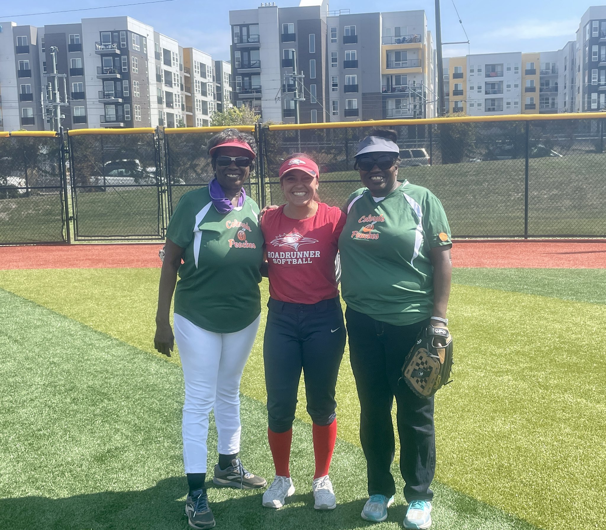 Msu Denver Softball We Absolutely Loved Having The Colorado Peaches At Our Field Today The Peaches Are A Colorado Based Senior Women S Club Softball Organization With 5 Teams And Ages Ranging
