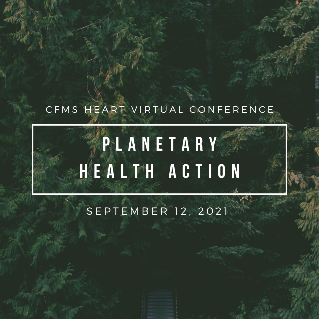 2 days until our Planetary Health Action Conference - you won't want to miss this 🌎 

☑️ Keynote by Dr. Anna Gunz

☑️ 2021 National Report on Planetary Health Education Report Launch Presentation

☑️ Project Green Healthcare 20-21 Cohort Presentations

Register @ link in bio