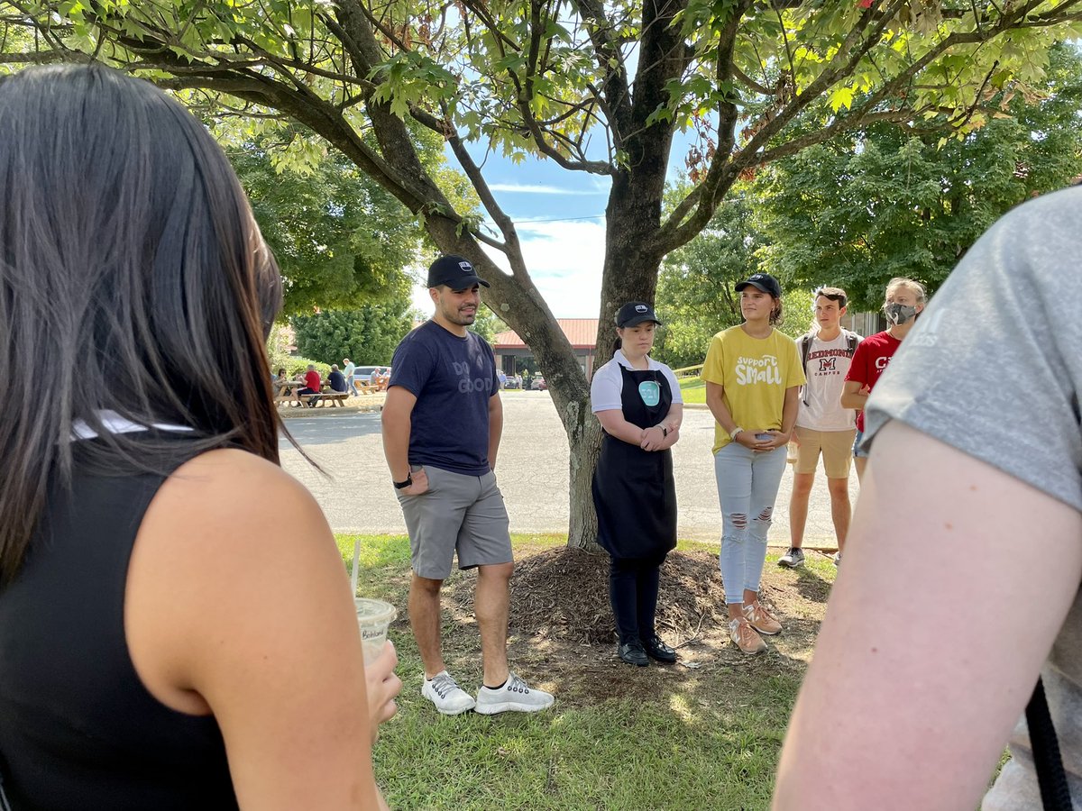 We visited <a href="/drink321coffee/">321 Coffee</a> today to learn about how they make great coffee and support individuals with intellectual and developmental disabilities. Thanks for supporting our students, and the shout outs for <a href="/NCStateENT/">NC State Innovation and Entrepreneurship</a> <a href="/NCState/">NC State University</a> <a href="/NCStateEClinic/">NC State E Clinic</a> 🐺 🐾 Go Pack!