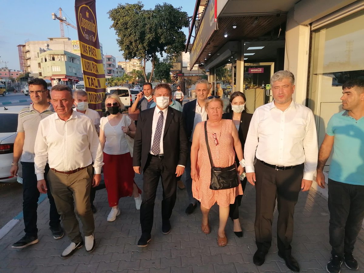 Deva Partisi genel başkan yardımcımız Sayın Mustafa uçak ve heyetini Sarıçam ilçe binamızda il başk  Sadullah KISACIK İle beraber ağırladık esnaf ziyaretinde bulunduk