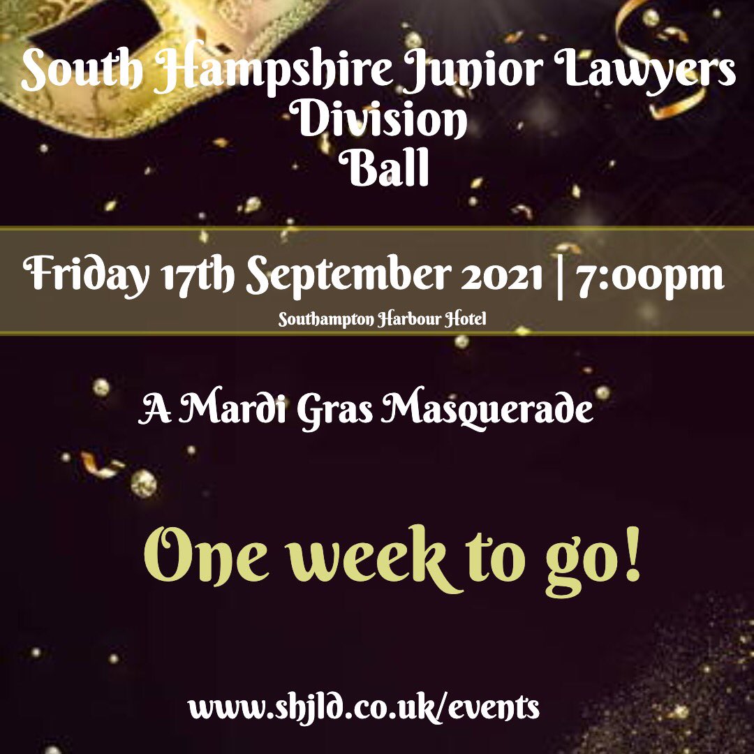 theSHJLD's tweet photo. Thank you to everyone who bought tickets for the SHJLD Annual Ball. We cannot wait to see you! 
⭐️ 
#SHJLDBall2021 #AnnualBall #JuniorLawyersDivision https://t.co/Uvi2l4F7Hc