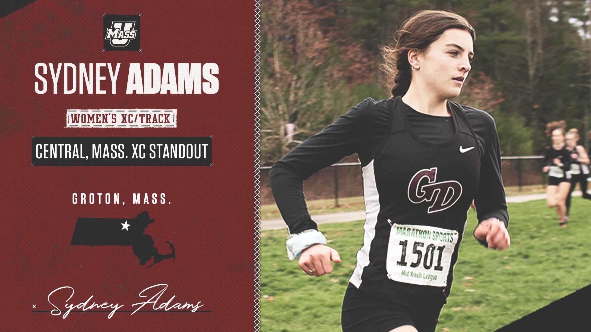 UMass XC/T&F on X: Another new addition for the Minutewomen by way of  Groton where she was a standout for Groton Dunstable in cross country.  Welcome to the #Flagship 🚩 Sydney!  /
