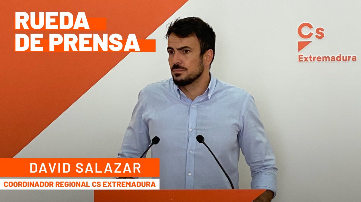 📽️ ʀᴜᴇᴅᴀ ᴅᴇ ᴘʀᴇɴꜱᴀ de nuestro coordinador autonómico, @Salazar_David_.

👉 Día Prevención del Suicidio
👉 Inicio del Curso Escolar
👉 Situación en Almendralejo
👉 Embalses
👉 Ayuntamiento de Alburquerque
👉 Los trabajadores de Unicaja

👇🧵 ¡𝗗𝗘𝗡𝗧𝗥𝗢 𝗛𝗜𝗟𝗢! 👇🧵