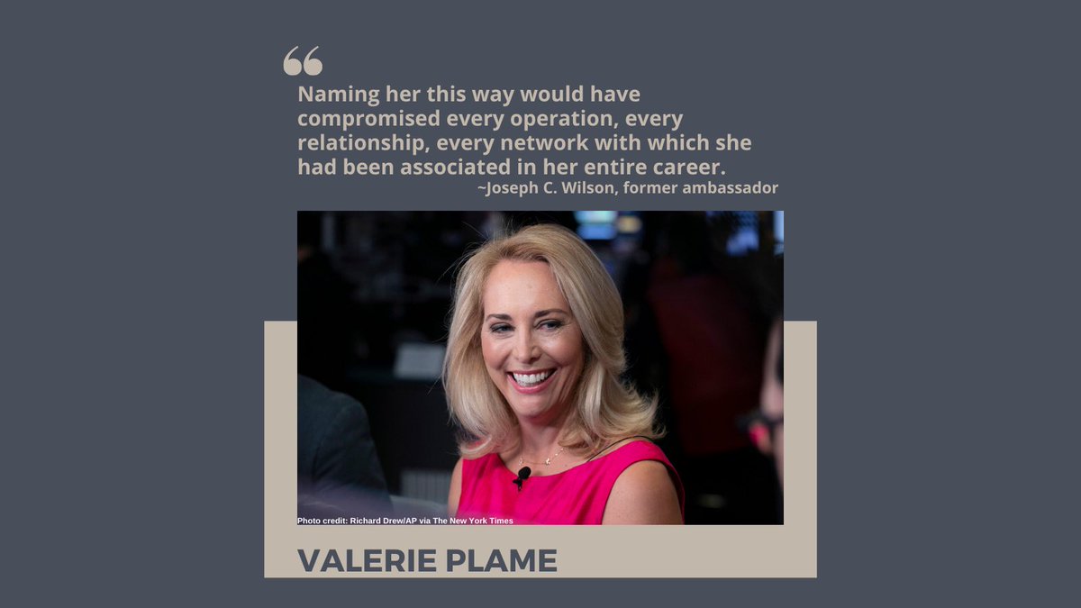 MuckPodcast's tweet photo. When Valerie Plame’s CIA’s cover is blown, people wonder if it may have been done in retaliation to her husband’s, Joseph Wilson’s, critical commentary of the Bush admin. ❤️🔪🏛
https://t.co/PP4j6hO7yB
#undercover #secretagent #plame #washingtondc #politics #retaliation #iraq https://t.co/iZUXm7TcMi
