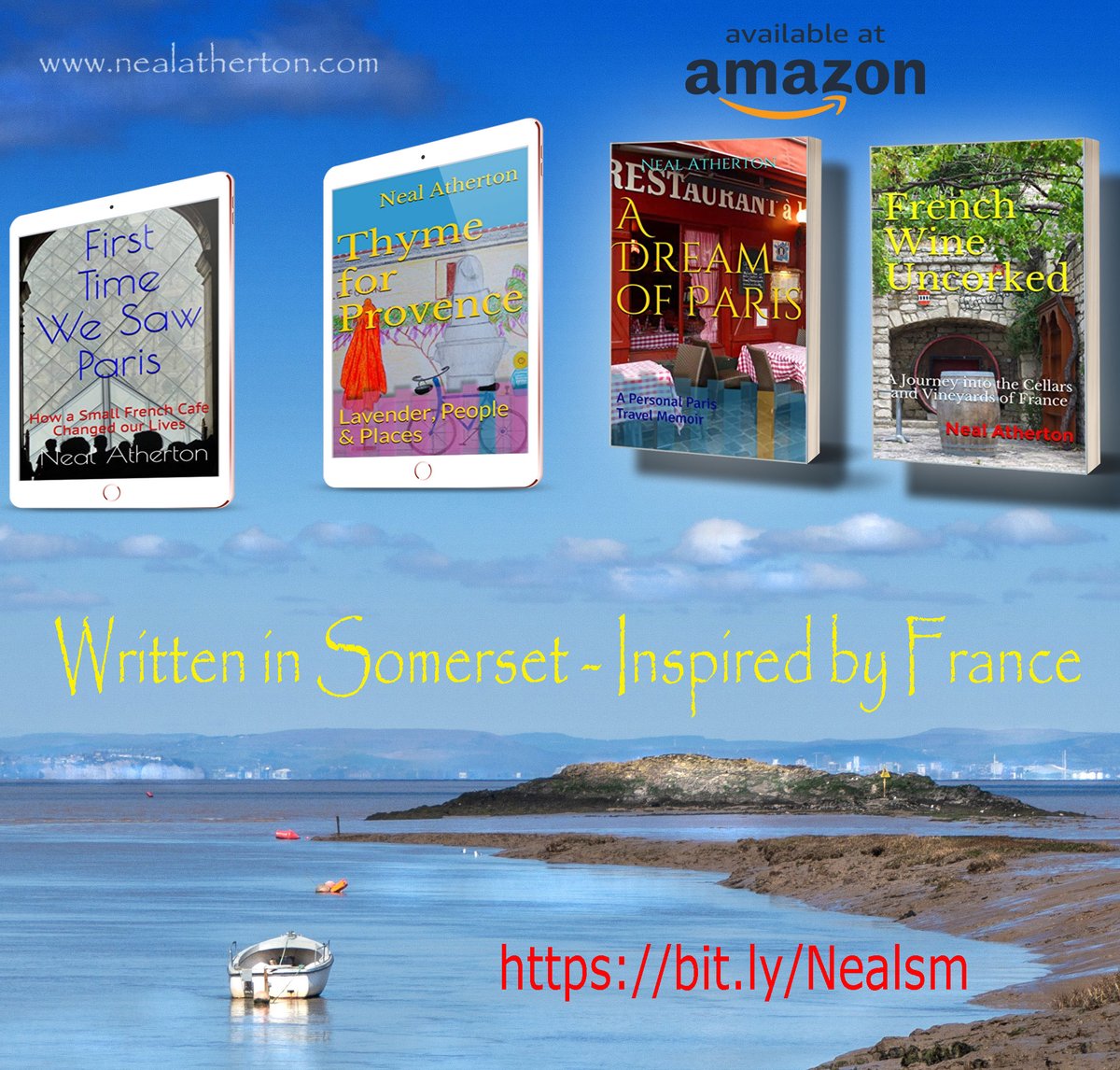 Travel to Paris and the Sunny South NOW ON AMAZON: KINDLE & Unlimited  bit.ly/Nealsm #france #paris #books #wine #fridaydayvibes #french #memoirs #welovememoirs #books #kindle #tripadvisor #kindleunlimited #holidays #reading #lockdown #foodandwine #free #travel
