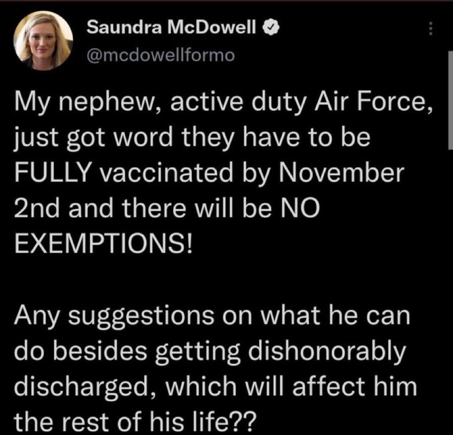 He can get vaccinated.