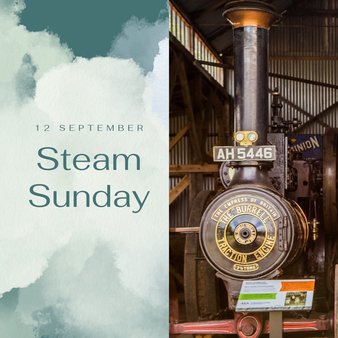 FoodMuseumUK's tweet photo. If you're looking for a reason to visit us this weekend, Sunday 12 September is a Steam Sunday which means our volunteer team will have the Empress in steam. https://t.co/WHsoHt8q3w