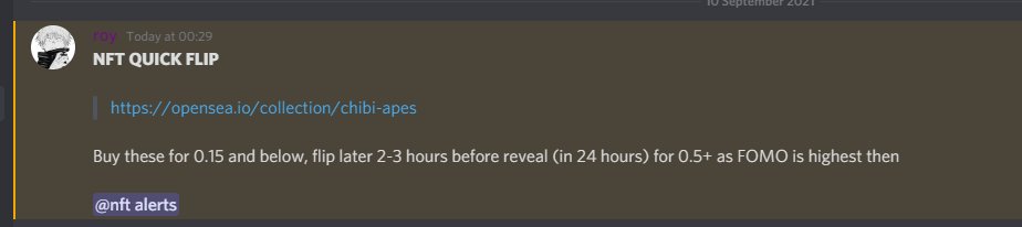 cryptocartelio's tweet photo. Not only do we provide information on cryptocurrencies, we also provide NFT investments and flips 🔥

Here's just one of our recent calls that could've yielded members $100's in profits

Want to join in? Let us know in the comments below and we will give out free trials 👀 https://t.co/FJtJLA8rZt