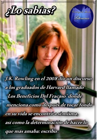 ¡Feliz viernes!
Amada por unos y odiada por otros, no se puede negar que J. K. Rowling es un ejemplo de lucha por lograr sus objetivos sin importar lo oscuro que se vuelva el camino. 
#elamoralaliteraturanosune
#booktubeespaña #booktubemexico #booktubers #veracruz #literarura