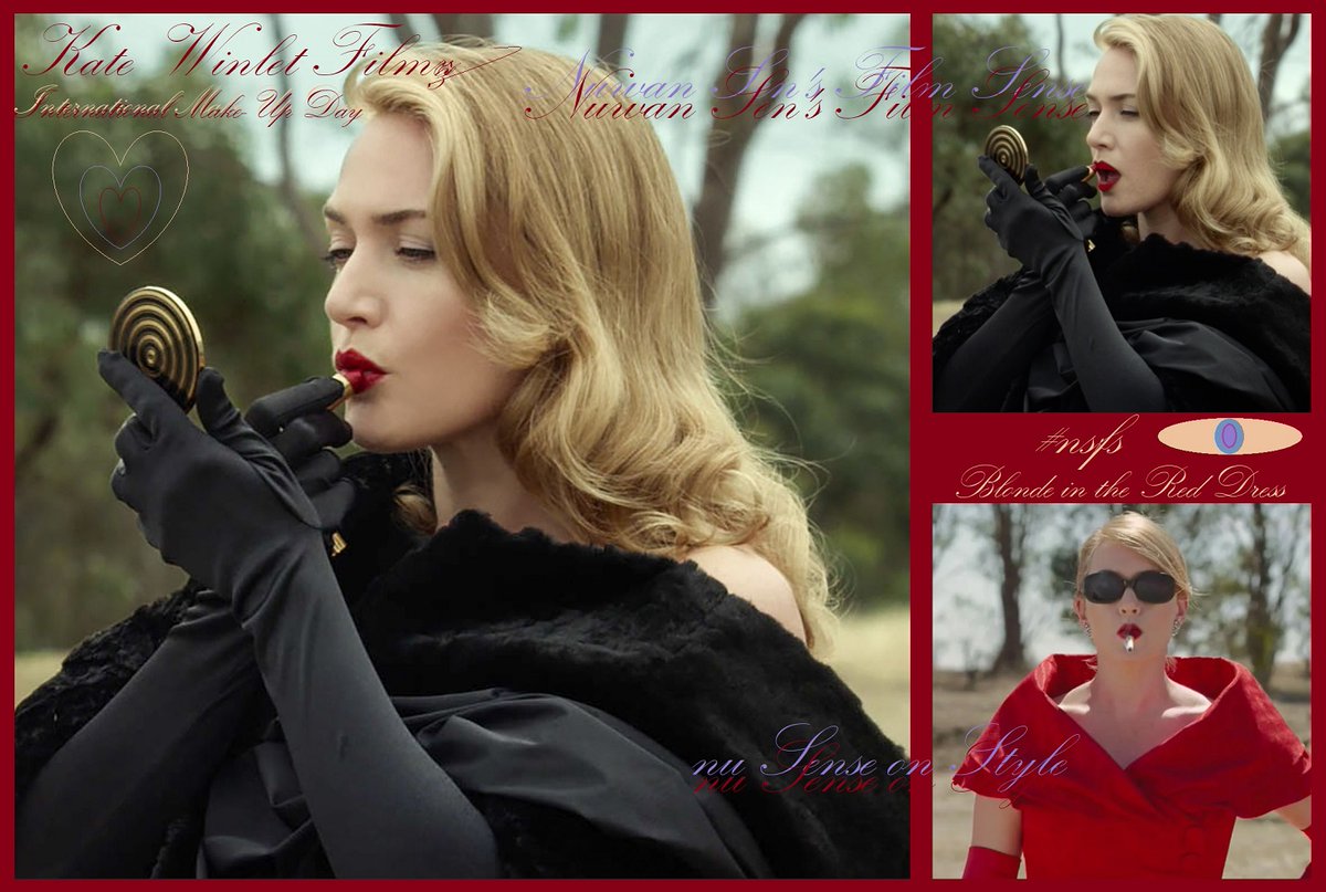 #Bales2021FilmChallenge
#DAY10:Someone Putting on #Makeup(#InternationalMakeupDay)
Normally I'd go with #AudreyHepburn💄for this,but am continuing my #streak of #KateWinsletFilmz🌹
So here's #KateWinslet in #TheDressmaker(2015)#AustralianFILM!
#KateWinsletFILMS
#KateWinsletMOVIES