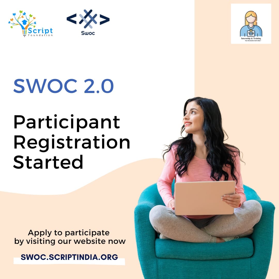 praveenscience's tweet image. Folks! Interested in #OpenSource? Here’s another biggest #WinterOfCode coming up! 😁
#Registrations for #Script #SWoC21 have started! Don’t miss them! 🔥
#Register here: swoc.scriptindia.org
#OpenSource #Programming #Development #Learning #Coding #Git #GitHub #JavaScript