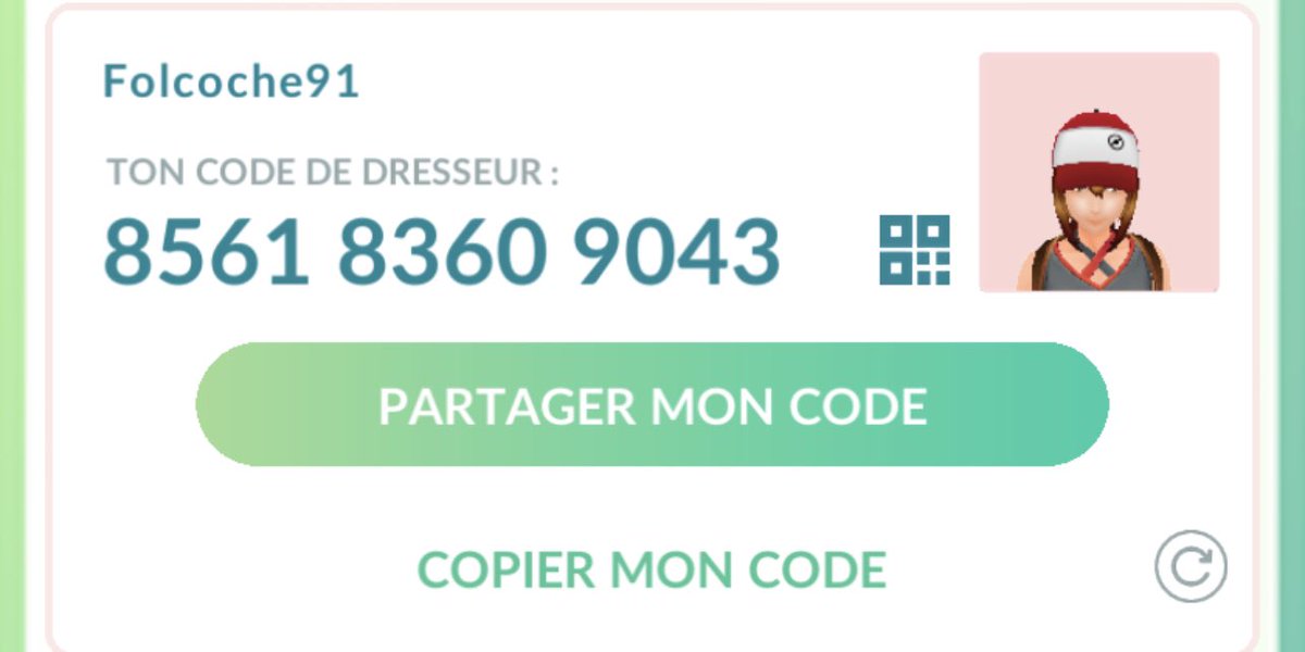 folcoche24's tweet photo. @PokemonGOfr Je cherche des amis pour faire des raids, active tous les jours ! https://t.co/HLpVbmgs8m