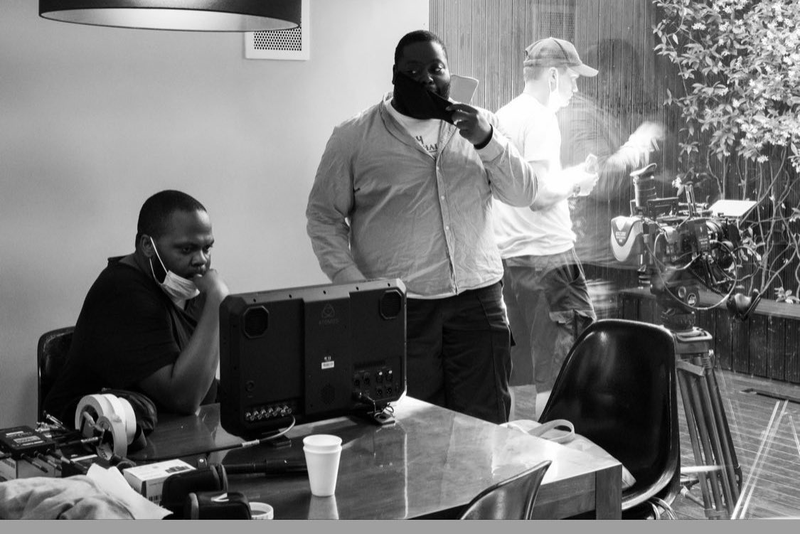 Me on the set of <a href="/SilverbackWS/">Silverback: The Web Series</a> directing! You guys are in for a treat when this drops!