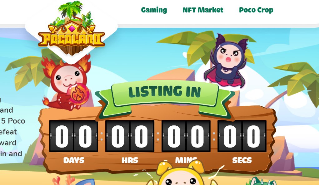 KangarooCap's tweet photo. Congratulations team @PocoNFTsGame on a highly successful listing. #Pocoland #KC #KangarooCapital https://t.co/l9hQu0pQNc