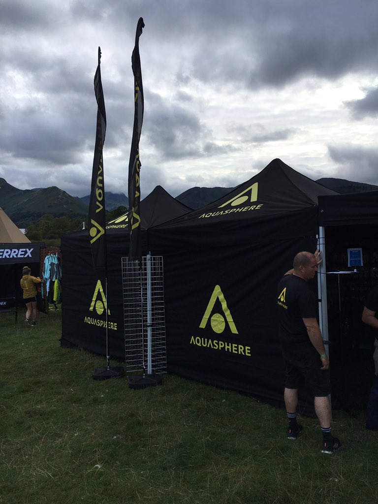 AquaSphereUK's tweet photo. Day 1 ✅ See you for the swim events tomorrow @KeswickFestival https://t.co/7VX1aPoIeC