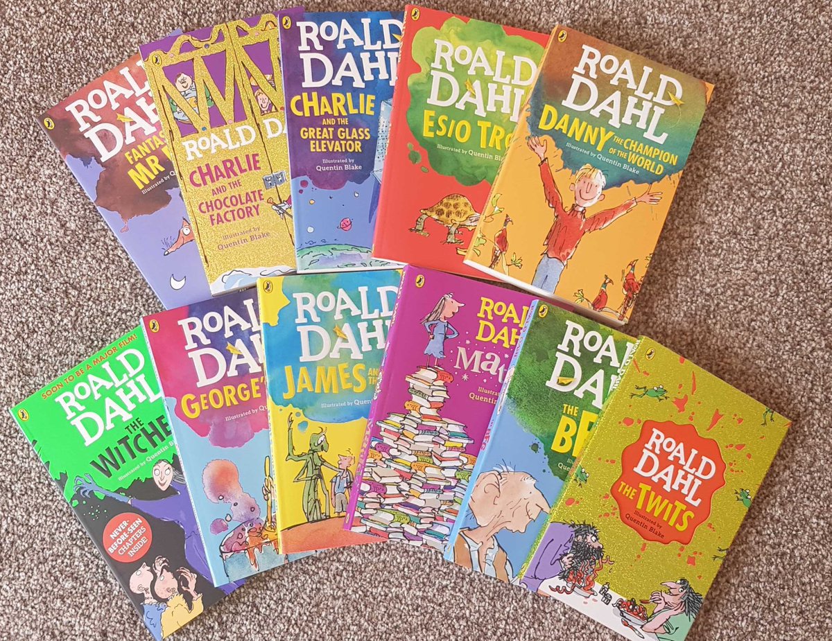 LbQorg's tweet image. 🎉 BOOK GIVEAWAY 🎉

To celebrate #RoaldDahlDay on Monday 13th September, we are giving away all of these wonderful Roald Dahl books. To #win, simply:

👣 Follow @LbQorg
🔃 Retweet

🥳 Winner announced 15th Sep. (UK only) 

🌟 Good luck!

#LbQ