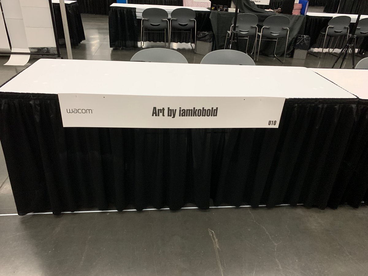 iamkobold's tweet photo. I have arrived and ready to go! #RoseCityComicCon #rccc2021 #happylittlepixels https://t.co/7Jf264pbsx