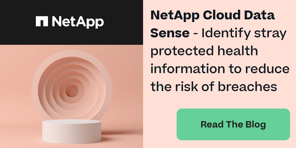 NetAppCloudData's tweet photo. According to a recent report, healthcare is the industry with the third largest number of data breaches reported in 2020. NetApp #CloudDataSense can help, learn more: https://t.co/AE3FMM8oEX https://t.co/q0xJ4sWMIH