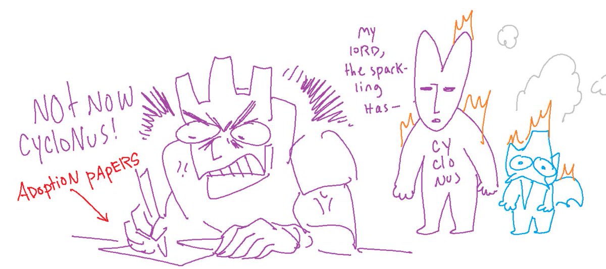 Sometimes you draw fanart of swag Galvadad au from a pal. Congrats Galvatron on your new burned funiture 