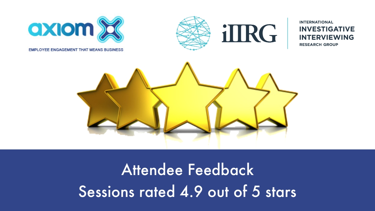 After 3 days of fascinating discussions and presentations from the members of #iIIRG, The International Investigative Research Group, the event has come to a close and we could not have asked for better feedback from the participants. #DeliveringExcellence #iIIRGVirtual2021