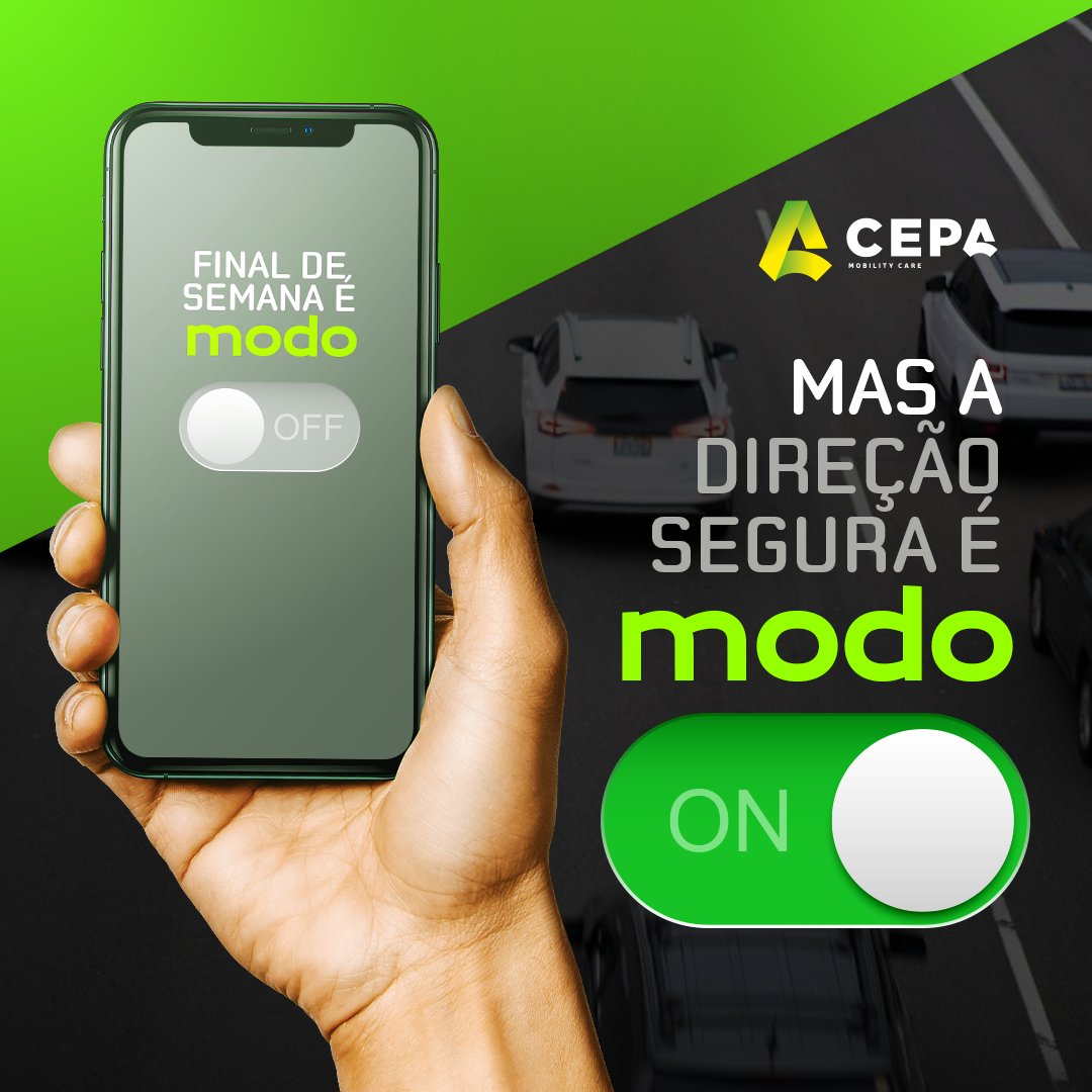 CEPAmobility's tweet photo. Como anda sua direção aos finais de semana?

A segurança está modo on?

Lembre-se, final de semana é dia de descanso, mas não na direção.

Ótimo descanso!

CEPA, Nós existimos para proteger você! https://t.co/fhJtKlrz2b