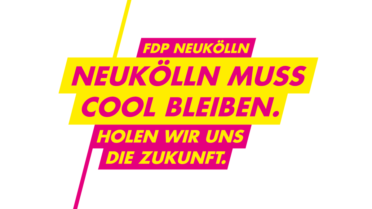 Hitzeperioden, Trockenheit, Starkregenfälle – #Neukölln muss sich an die Effekte des Klimawandels anpassen. Zur Verbesserung des urbanen Klimas setzen wir u.a. auf Dach- und Fassadenbegrünung, vernetzte Biotope und Regenwasserbewirtschaftung. 💛🚀#fdp #zukunftholen #agh21 #bvvnk