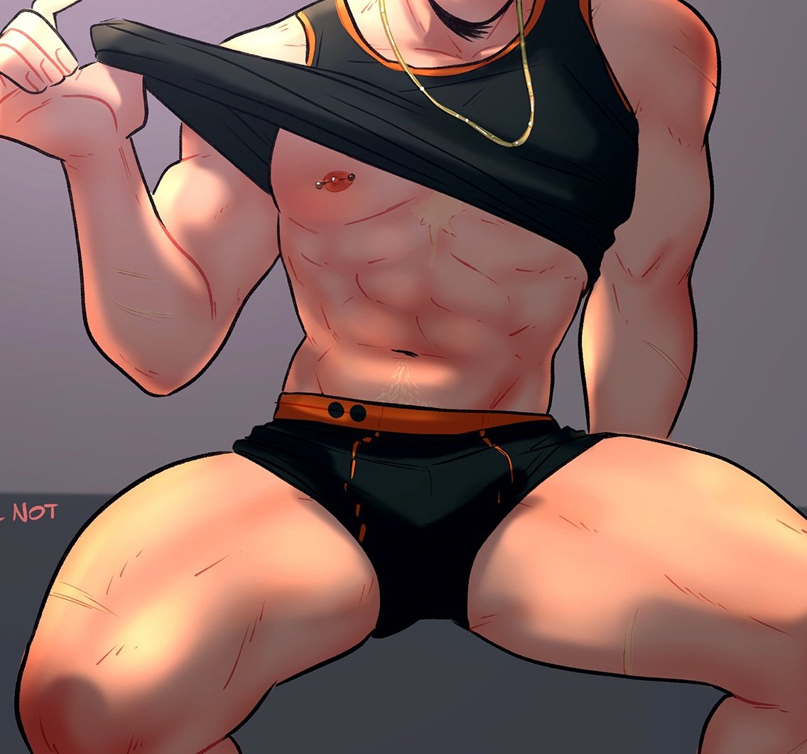 BisexualBakugou's tweet image. "I always know how to get you interested babe. You just love looking at me and I don't blame you at all~"