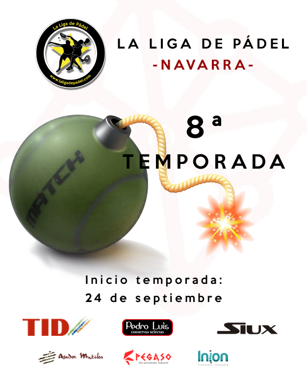 Este año <a href="/LaLigaDPadel/">La Liga de Pádel</a> va a ser la bomba!!
Se acaba la mecha en nada y empezamos la 8ª temporada.
...
#TID <a href="/Siuxpadel_es/">SIUX</a> <a href="/PedroLuisConser/">Conservas Pedro Luis</a> #Asador Mutiloa #InionFisioterapia #Pegaso
...
#padel #navarra #padelequipos #padelsocial