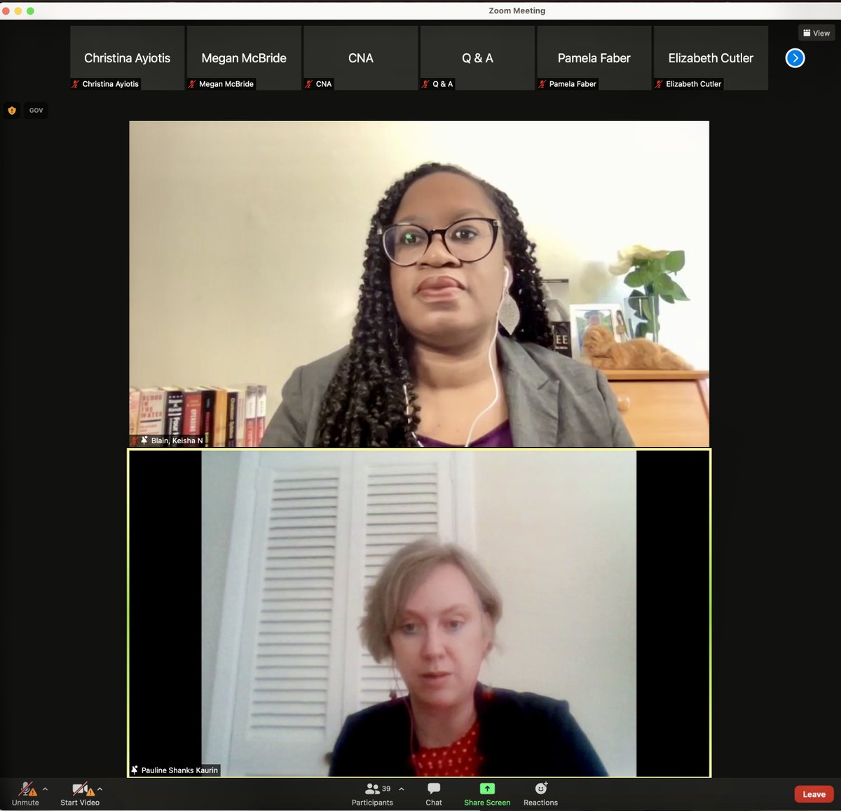 christinayiotis's tweet photo. #InclusiveNatSec #Racism &amp; #NationalSecurity @PittTweet Associate Professor of History Dr. @KeishaBlain @NavalWarCollege Stockdale Chair in Professional Military Ethics Dr. @KaurinShanks #WrittenRecord #SurveilledByFBI @CNA_org @InclusiveNatSec #Philosophy #History #Documentation https://t.co/0Pdf6YPiUf