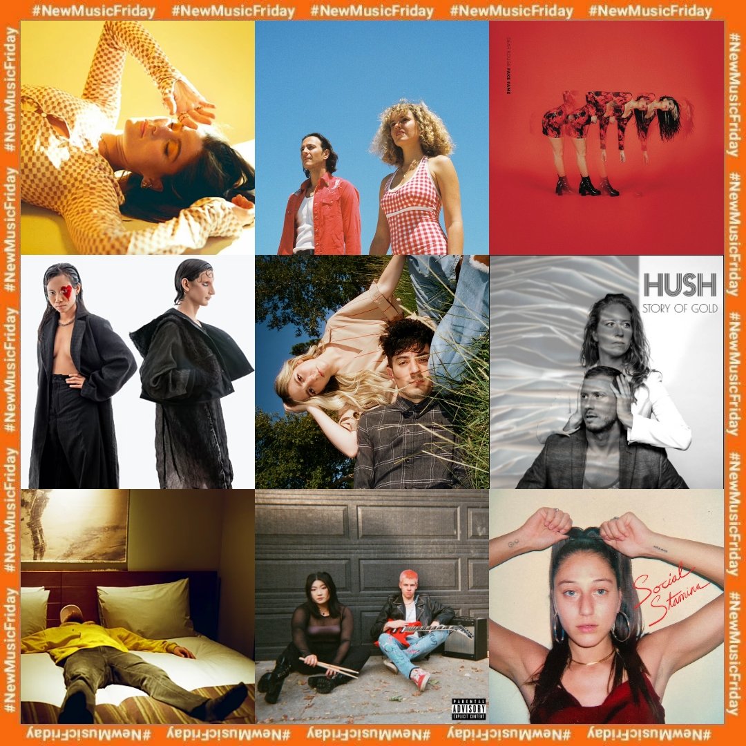 #NewMusicFriday

▪️LÉON - dancer
▪️Geowulf - I've been over it
▪️Dear Rouge - fake fame
▪️AE - water drape
▪️Dana and the Wolf - candidates
▪️Hush - story of gold
▪️Alex Siegel - still waiting
▪️MINDY, whereisluna - OUT MY HEAD
▪️ROSIE - social stamina