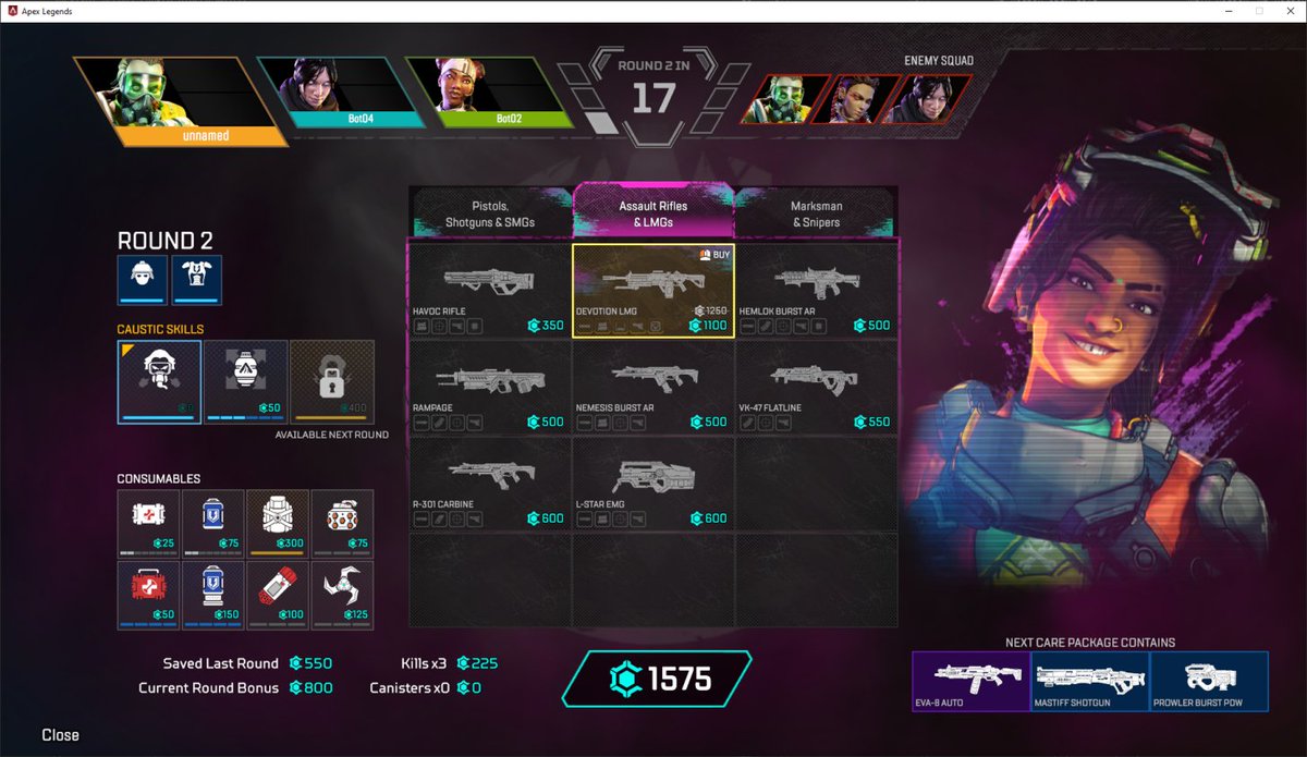 AliensPlaying's tweet photo. Apex Legends just give us the Info about there new Patch. Rampart gets a full new Layout not even the skins will be new the hole character skills get an update what rampard really need.
#weplaywithearthlings
#aliens #gamingcommunity #gamerforlife https://t.co/4lbZfdxfx6