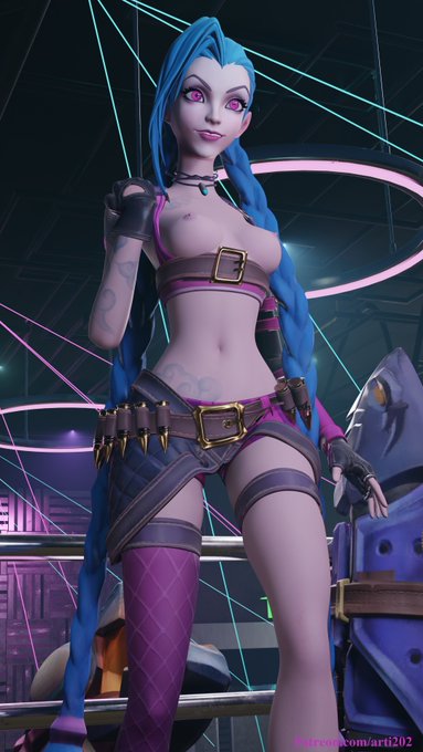 2 pic. Jinx

1-  https://t.co/Zrbua3LnZj
2-  https://t.co/in0g5f6OcA

Extra Clothes/Angles 4k (17 versions)
