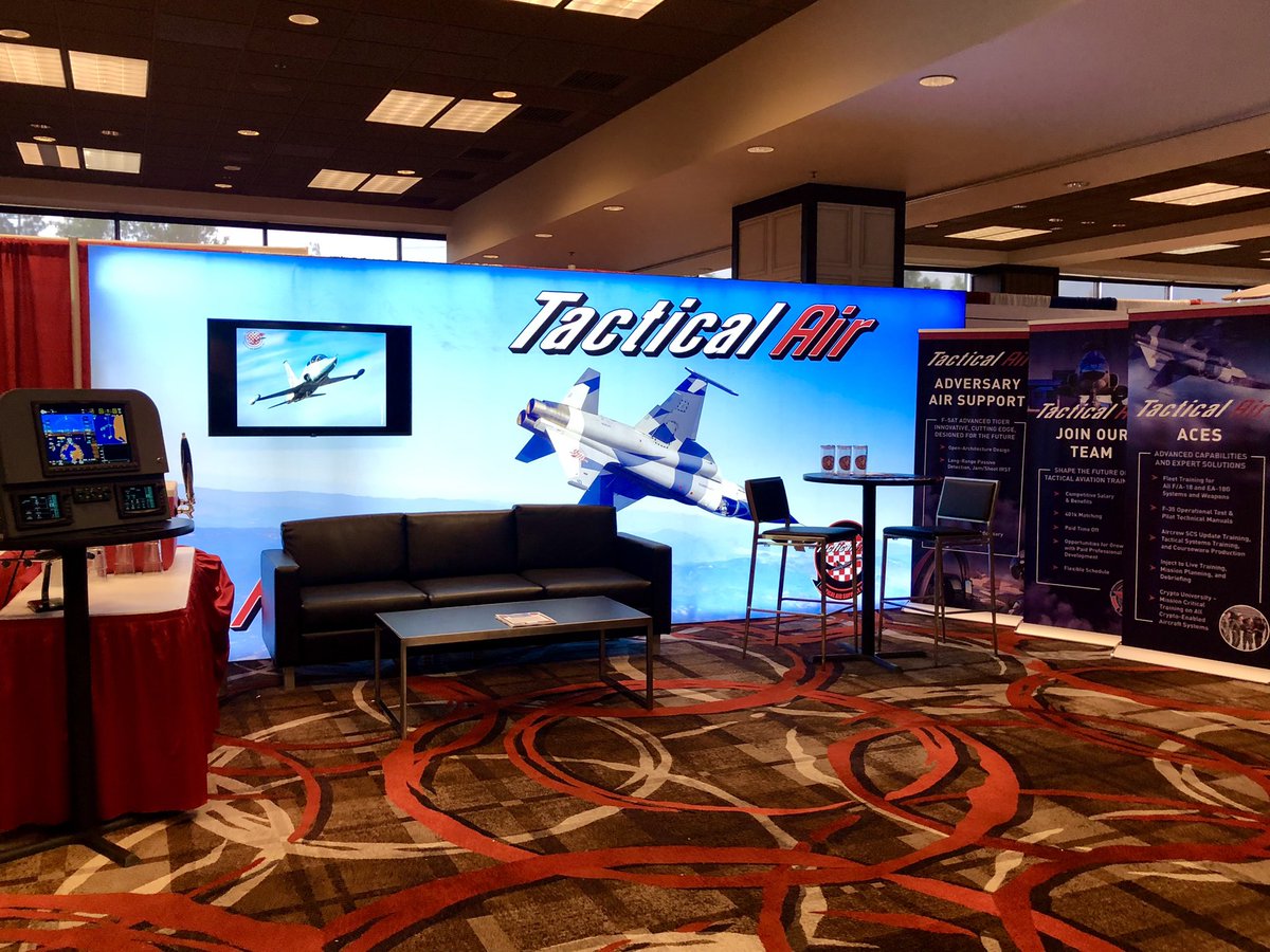 Stop by and visit us at our Tactical Air Support booth today and tomorrow.  Hook’21 has gotten off to a wonderful start with the highest attendance in years.  It is a great time to be in Naval Aviaiton and Tactical Air is proud to support.