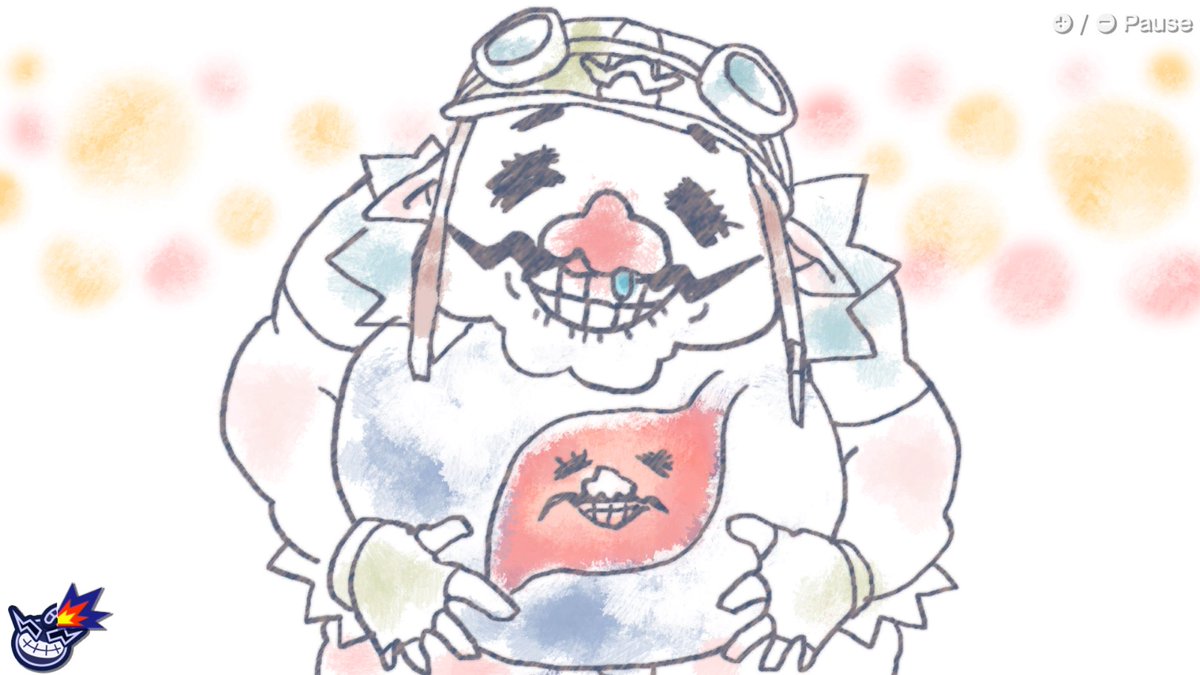 NintendoAmerica's tweet photo. I drew this picture in one of my microgames! Nice, right?

My stomach is so full of love I might just fart. WAH! #WarioWareGetItTogether https://t.co/i1YMPdKeAq