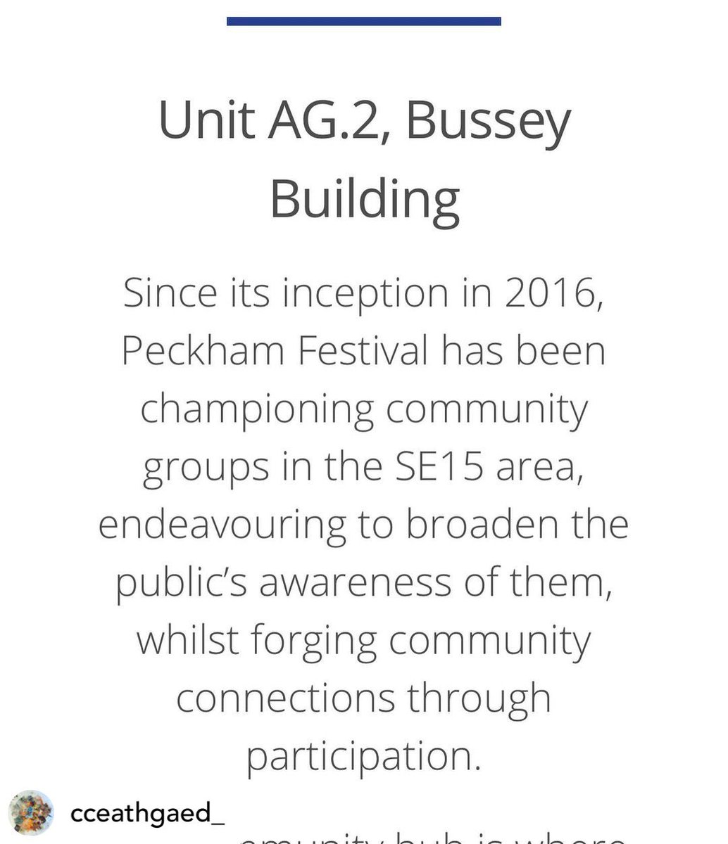 A week to go! Come and join us <a href="/peckhamfestival/">Peckham Festival</a> (18th and 19th September - 11-6pm) in the community hub for workshops, debate cakes and to explore the creative activism of the HGAED artists Nadia and Jenna with the wonderful Amy Leung! <a href="/HarrisGirlsED/">HarrisDulwichGirls</a>