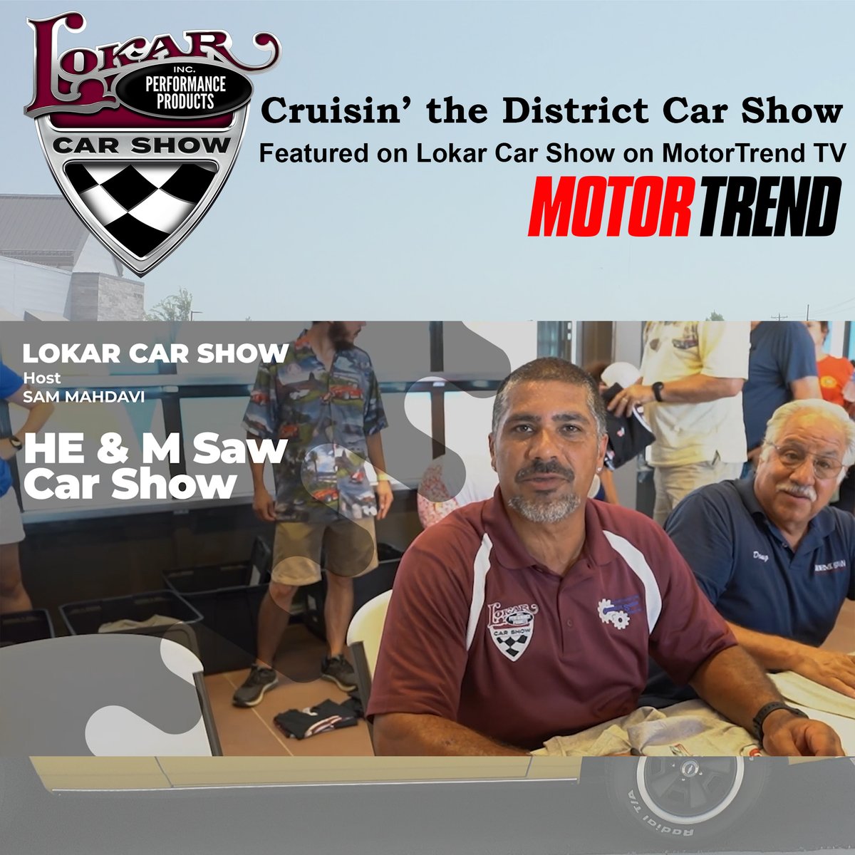 Check us out on the Lokar Car Show! youtu.be/RcCZFeMKU0o