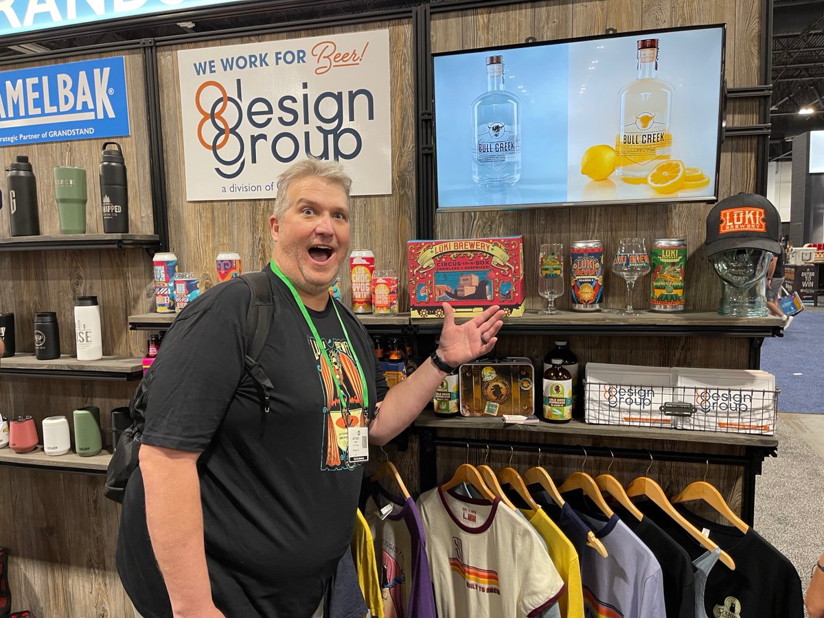 We were excited to see Jeff from <a href="/Lukibrew/">LUKI Brewery</a> at CBC today! If you are attending, stop by the <a href="/eGrandstand/">Grandstand</a> booth (#4619) and say hello.

#CraftBrewersCon #CBC2021 #WeWorkForBeer #craftbeer #Denver #ArvadaColorado #lukibrew