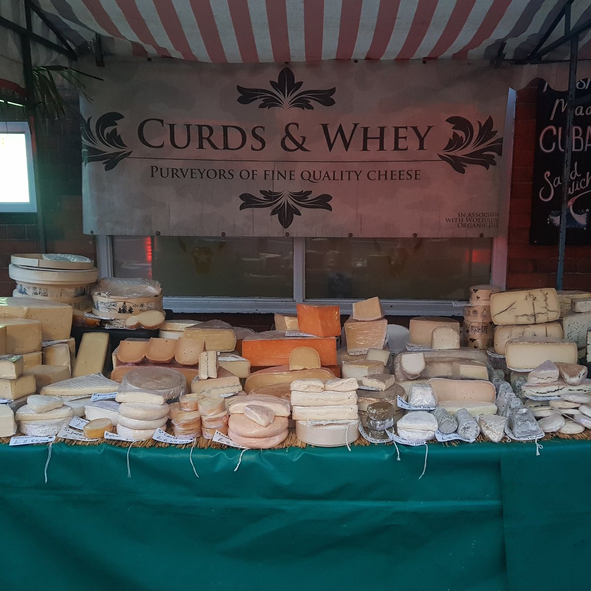 All set for Harborne's market tomorrow @SkettsMarkets We will also be at Kings Norton's Market @Kingsnortonfarm From 9am to 2pm, looking forward to seeing everyone!!! @outinbrum @jennylinford #cheese #artisan #raw #milk #farmersMarket