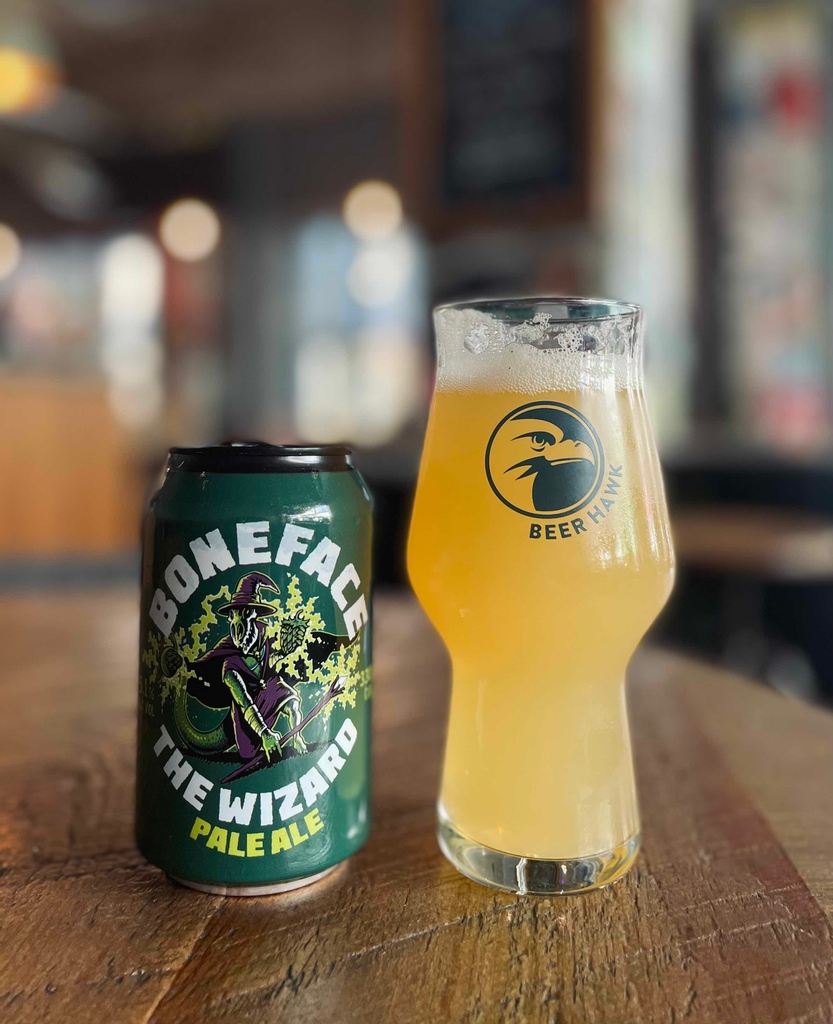 BeerHawk_Bars's tweet photo. New can alert 🚨
The Wizard - a light fruity Pale Ale from NZ's Boneface, that we can't get enough of!
Ready for you at our #BoarLane bar. https://t.co/Kg11eSsZ37